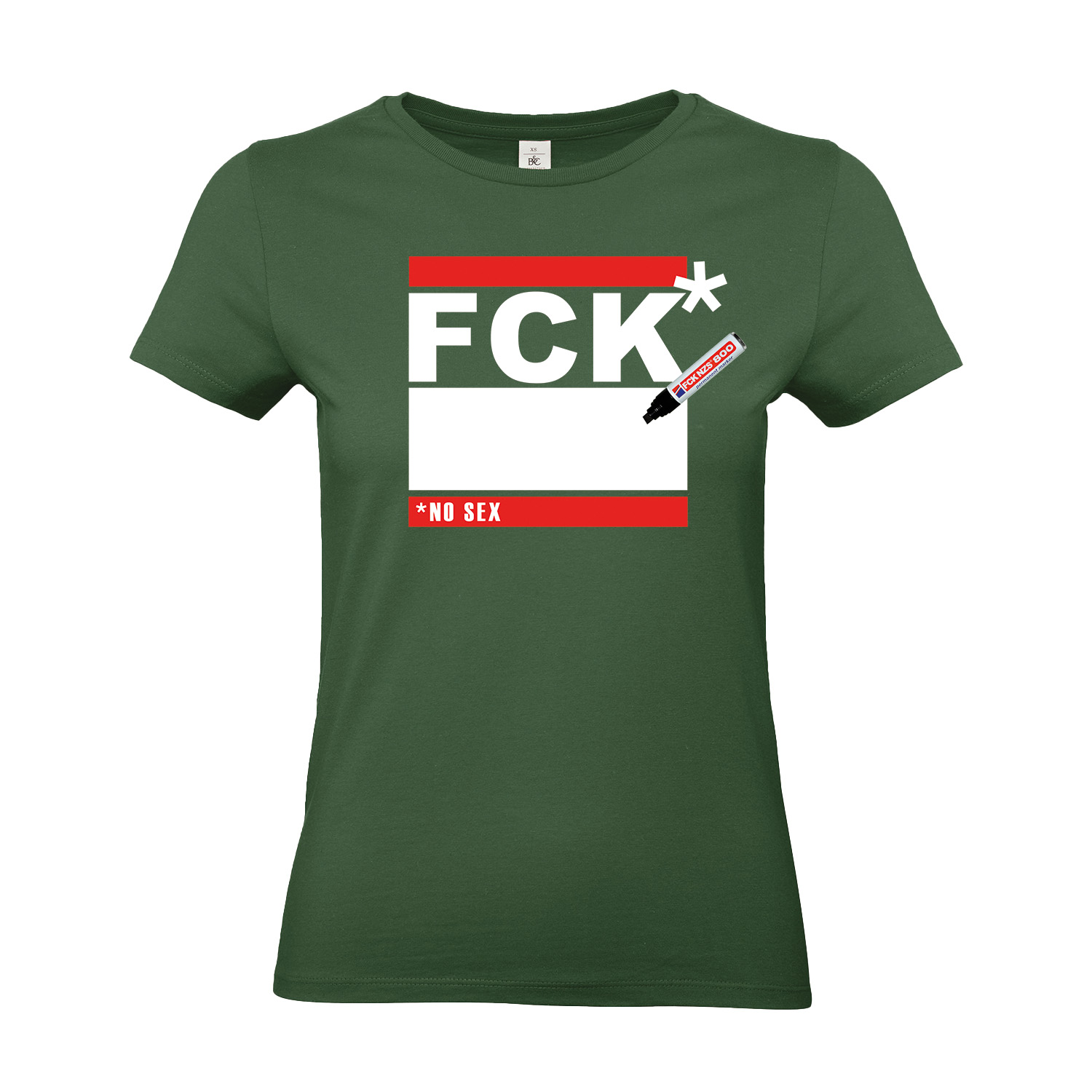 T- Shirt tailliert »fckedding«  