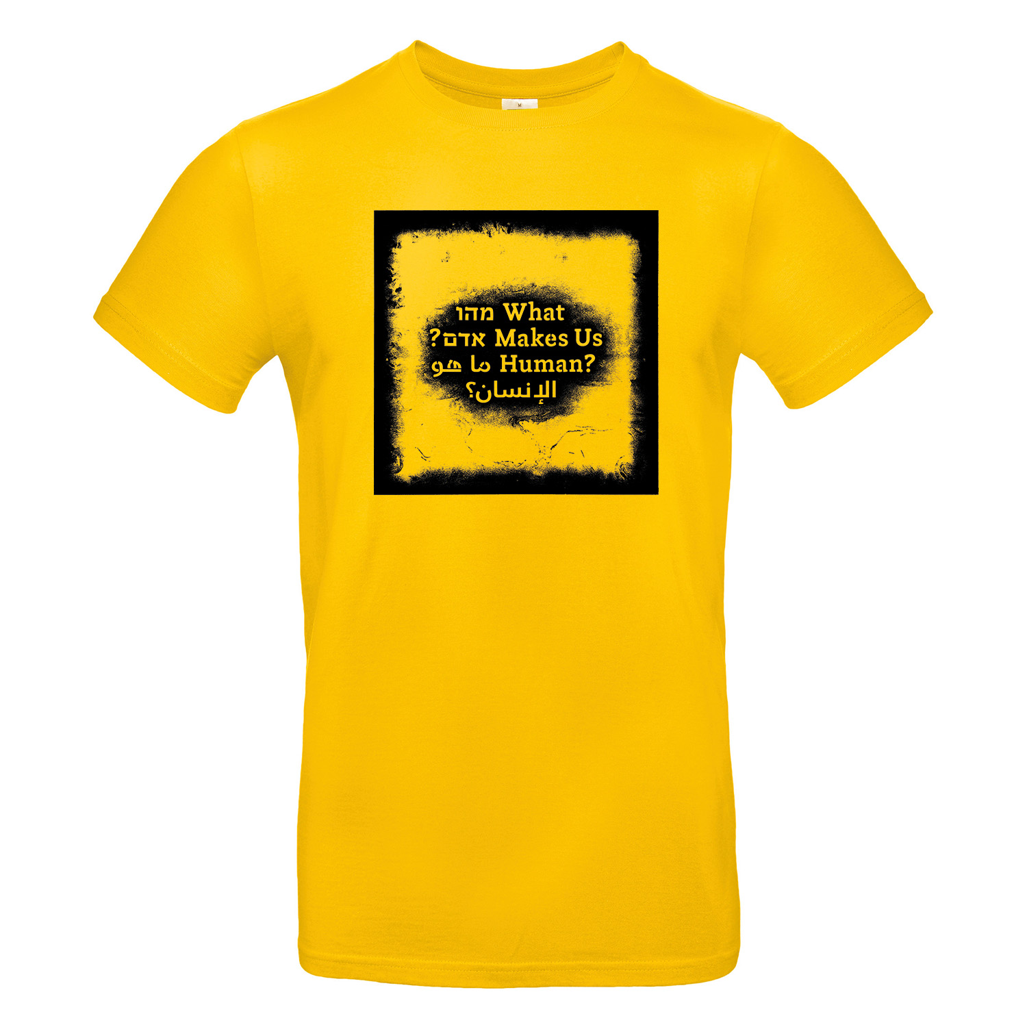 T-Shirt »what makes us human«     