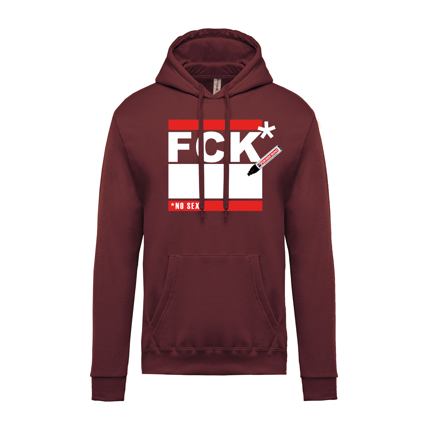 Hoodie »fckedding«     