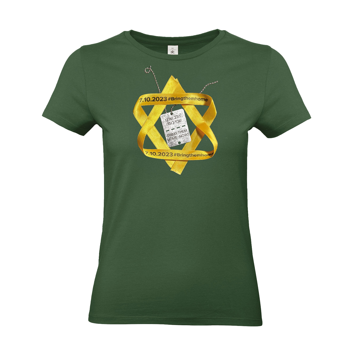 T- Shirt tailliert »Bring them home« 