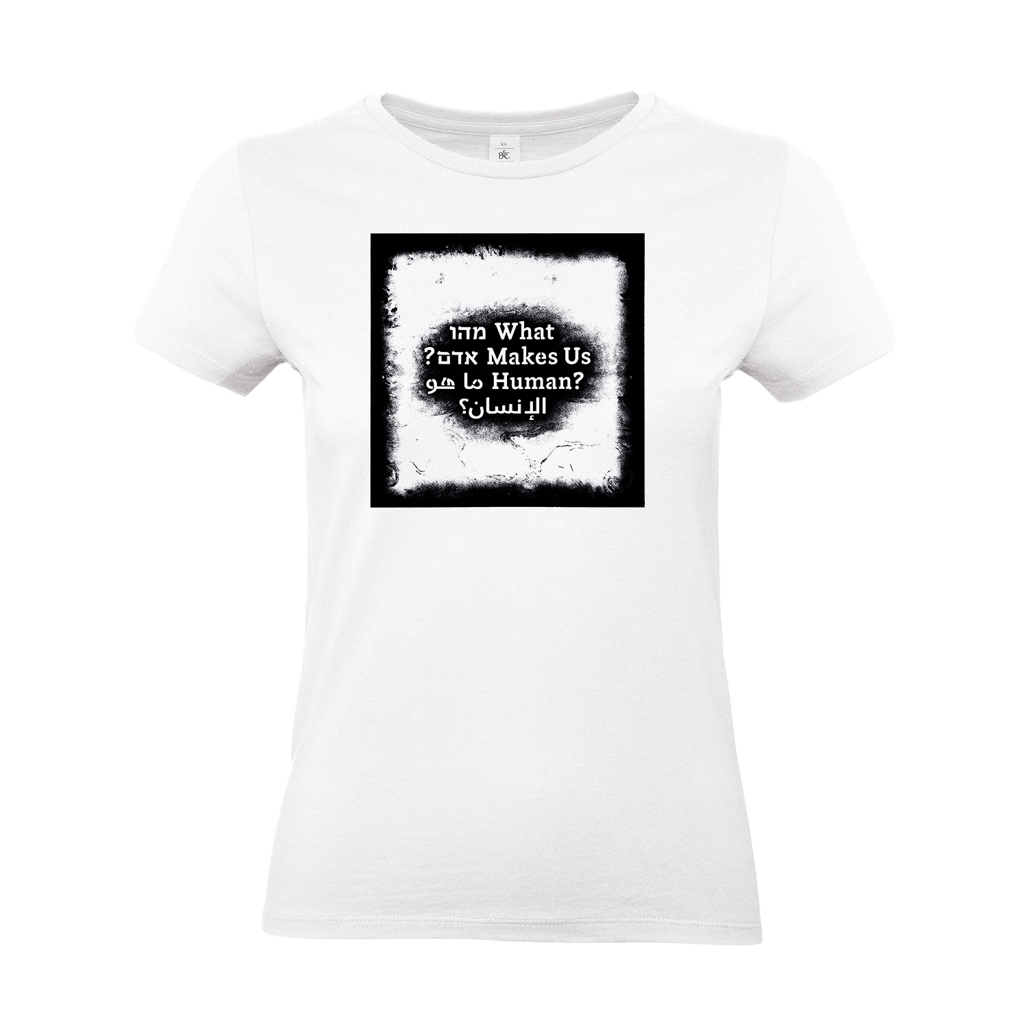 T- Shirt tailliert »what makes us human«    